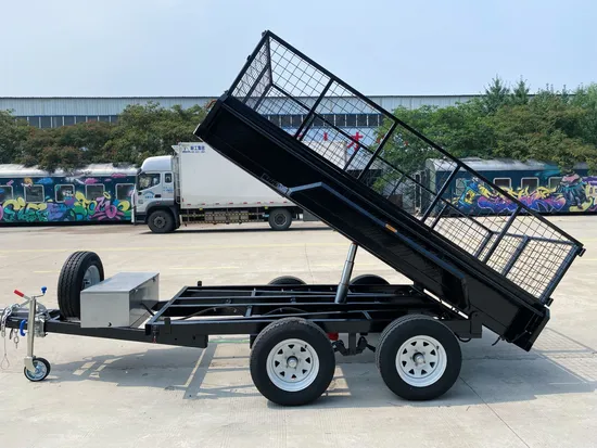 Agricultural Fully Welded Car Trailer with Ramp