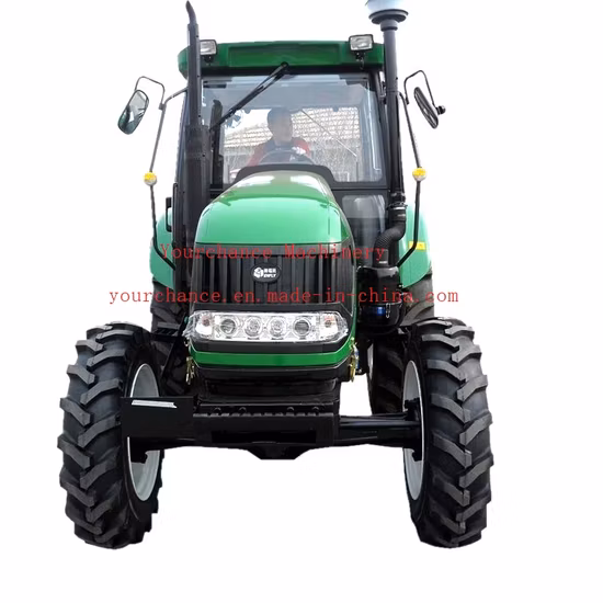 Качество наконечника Dq1004 100HP 4WD колесный сельскохозяйственный трактор Китай трактор