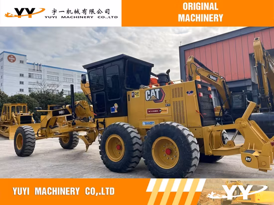 Подержанная строительная техника Cat 140h Подержанный автогрейдер Caterpillar 140h